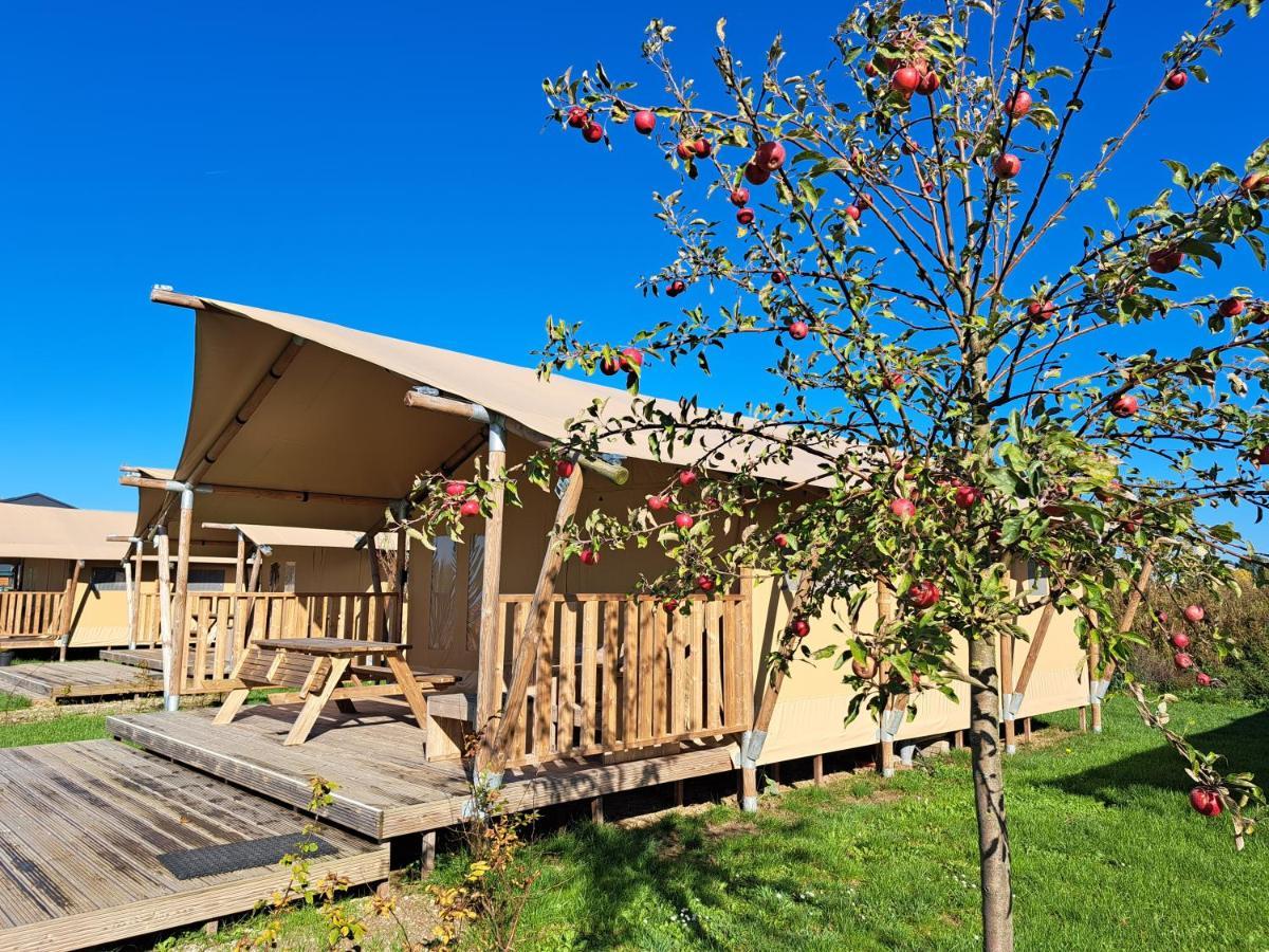 De Hazelaarshof Luxe Glampingtent Bij Natuurgebied De Millingerwaard Kekerdom Zewnętrze zdjęcie